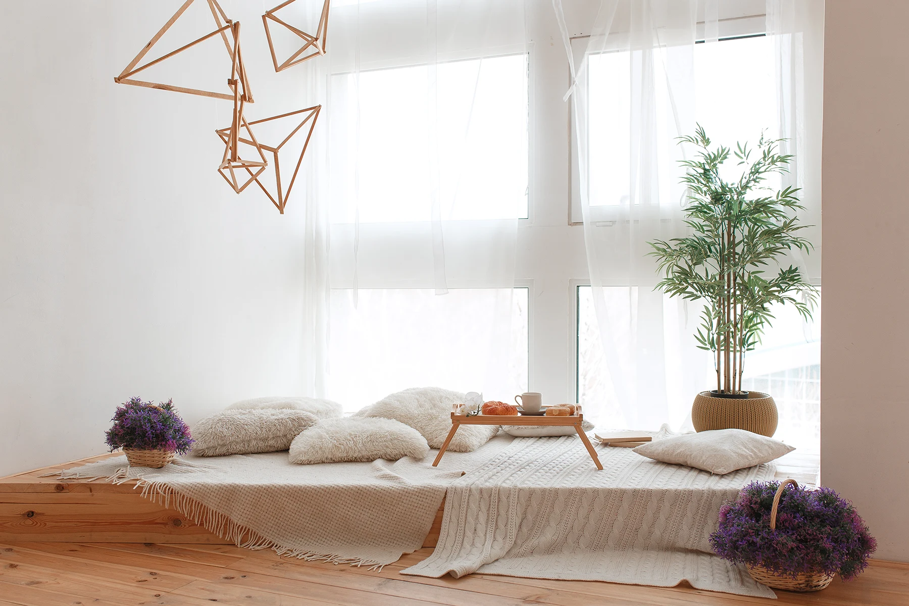 Bright modern living space after Renossance window repair or replacement — comfort and design in harmony.