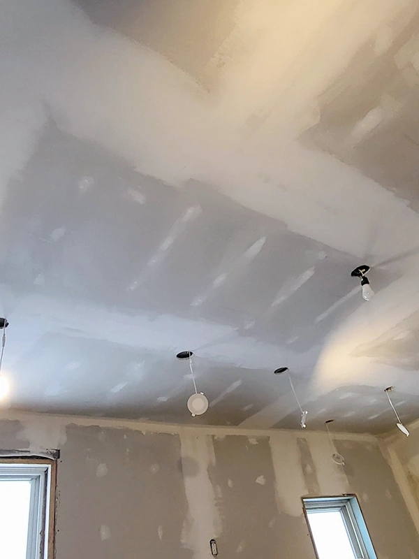 Drywall Repair and Drywall Installation Hastings – ceiling finishing in progress
