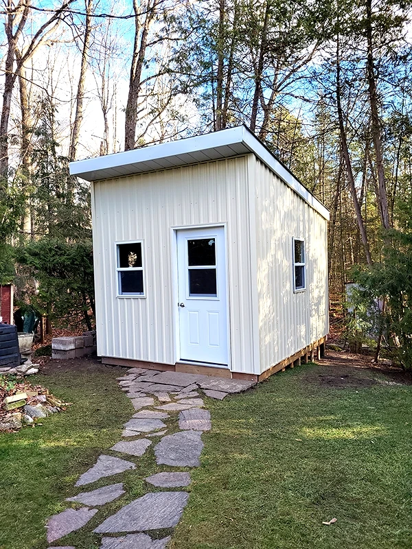 Outdoor shed built during general home repair services Madoc, ON